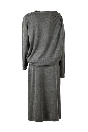 Abito in Platinum lana, cashmere e seta grigio FABIANA FILIPPI | ABD225F618N1288185